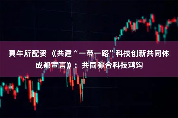 真牛所配资 《共建“一带一路”科技创新共同体成都宣言》：共同弥合科技鸿沟